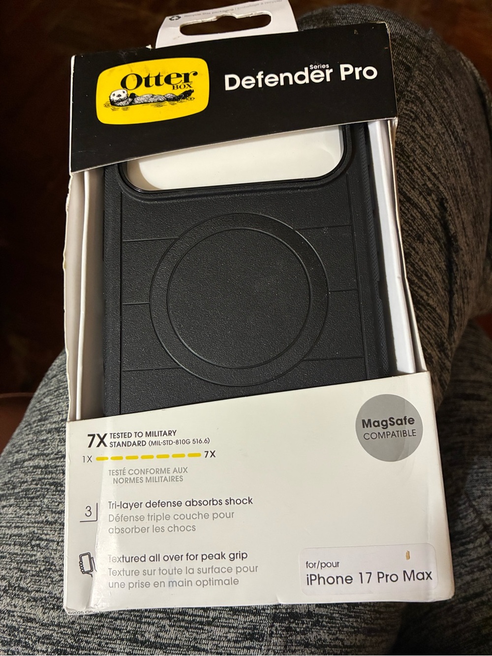 OtterBox Defender Pro Case for iPhone 17 Pro Max - Black